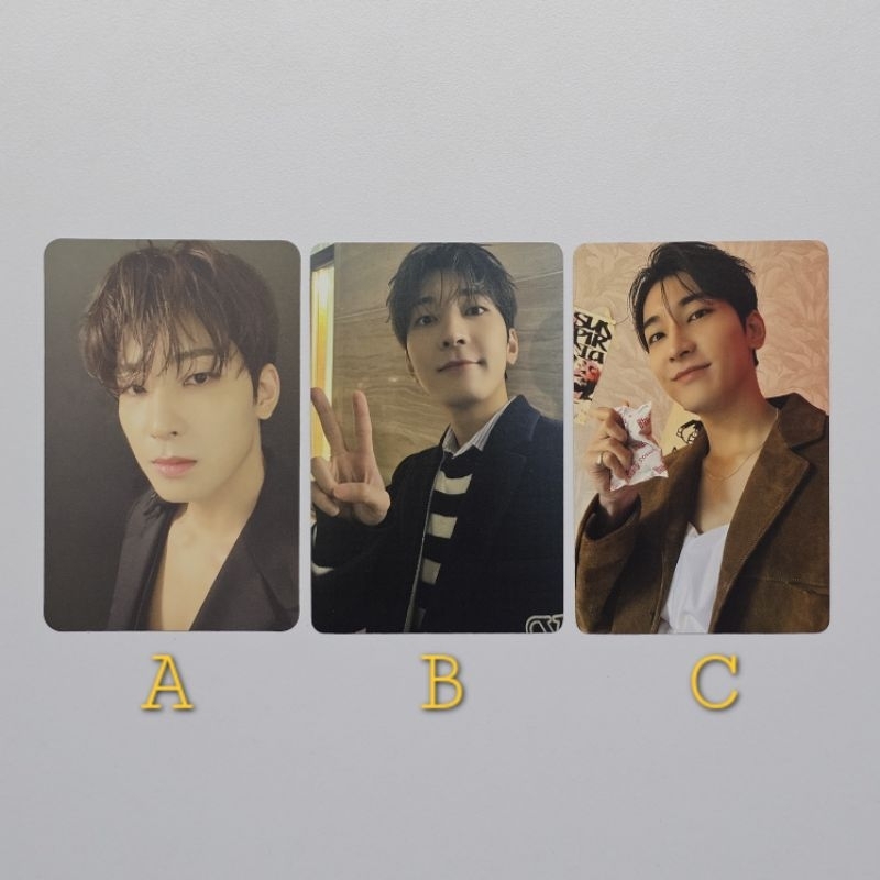PHOTOCARD SEVENTEEN SVT WONWOO PC KPOP DICON YOUR CHOICE READY TO LOVE JAS HITAM