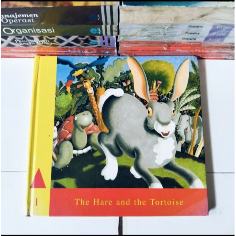 CHILDRENS ENGLISH STORY BOOK 1 THE HARE AND THE TORTOISE