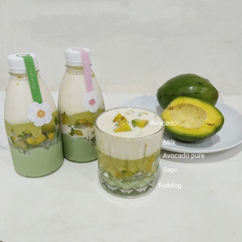 

Es Alpukat Sago 350ml