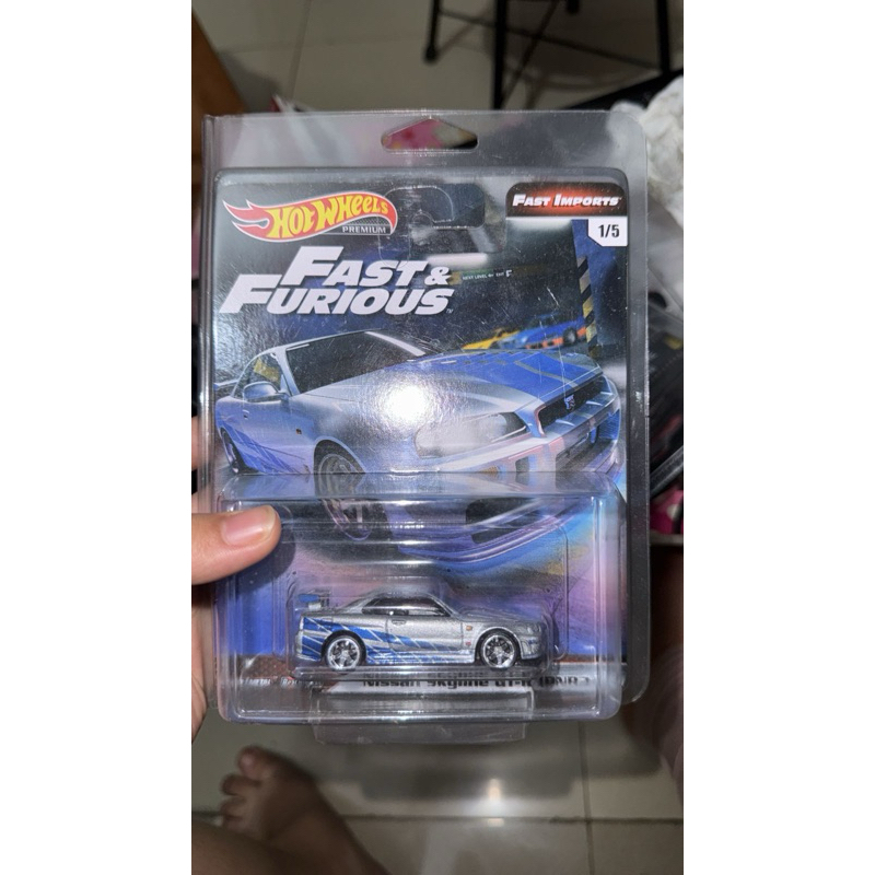 HOT WHEELS NISSAN SKYLINE R34 FAST IMPORT FREE PROTEKTOR