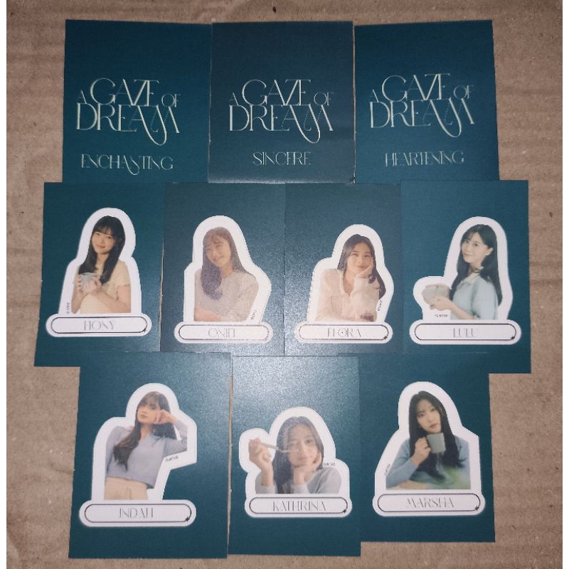 

Sticker Kalender JKT48 2025 A Gaze Of Dream Gen 8&9 Official