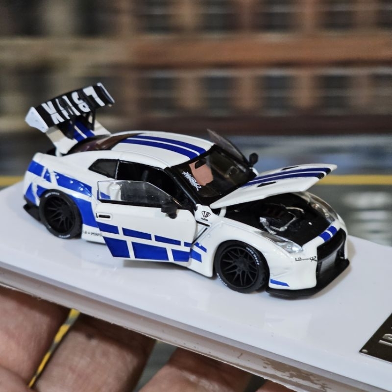Old Time Model Lb Performance Nissan GTR R35 LBWK liberty walk mini GT salao brazil ignition PGM