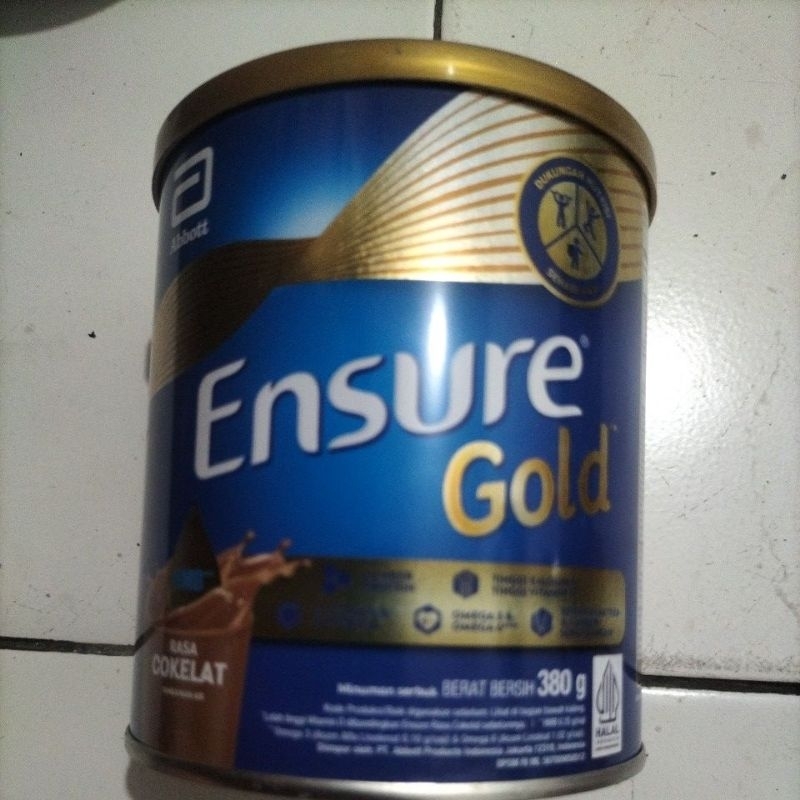 

ensure gold coklat 380gr exp 2026