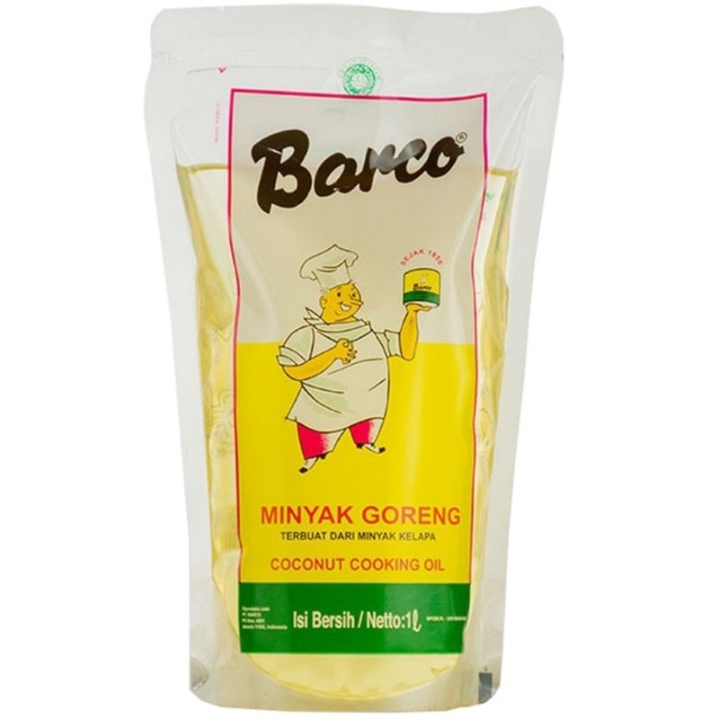 

Barco Minyak Goreng Kelapa Pouch 1 L