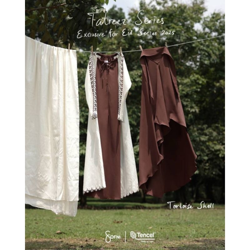 TATREEZ SOFNI ABAYA LEBARAN GAMIS LEBARAN BORDIR