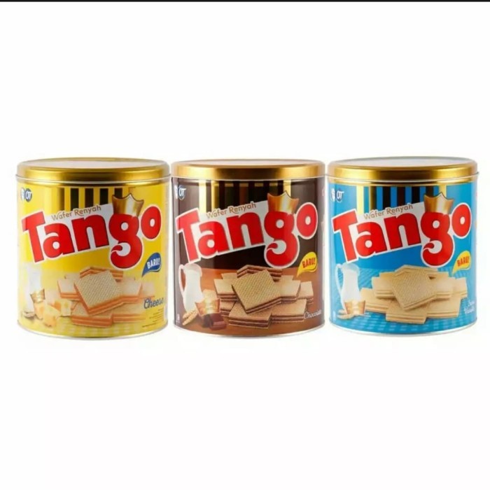 

Tango wafer keju / coconut / milky chocolate kaleng 200 gram