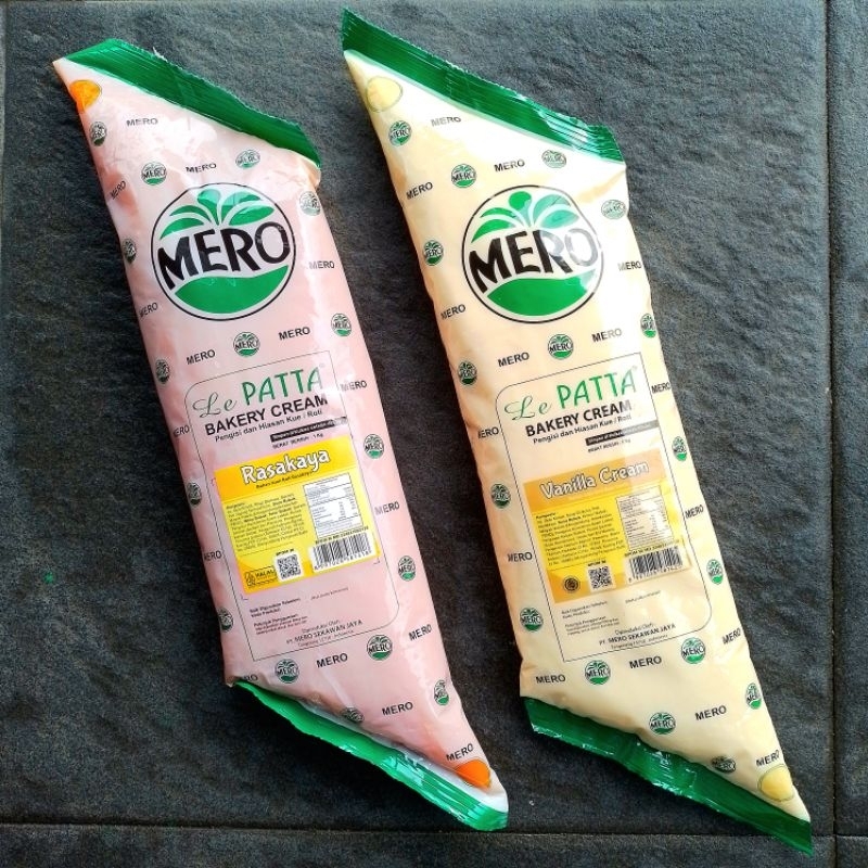 

Selai Lepatta Bakery Cream Vanila & Srikaya 1kg ( Pak ) [ Original ]