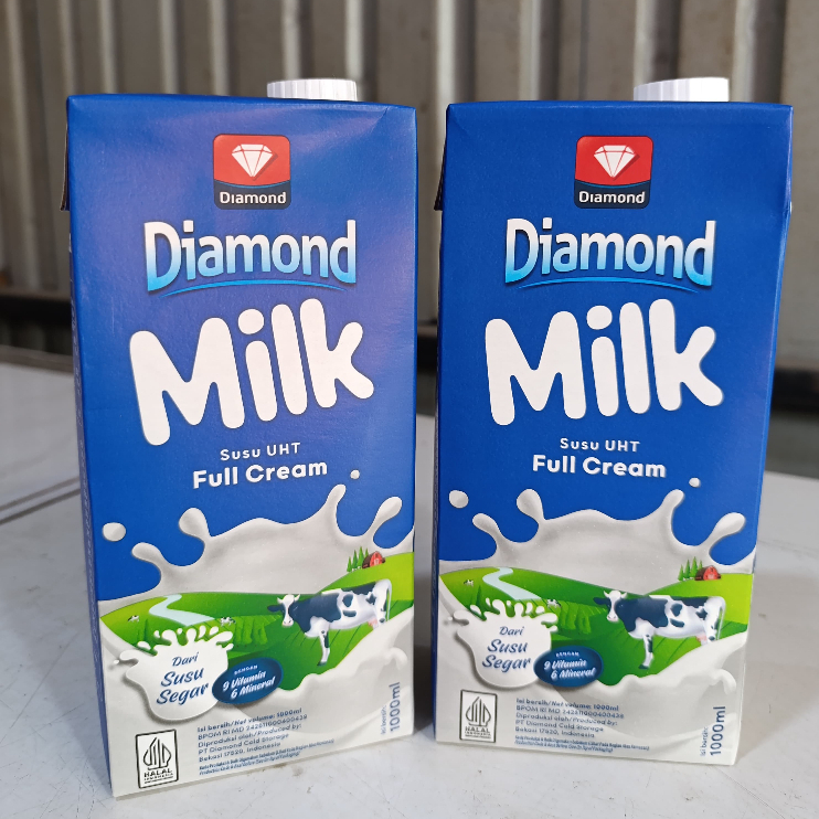 

UHT DIAMOND FULL CREAM 1 LITER SUSU DIAMOND FULL CREAM