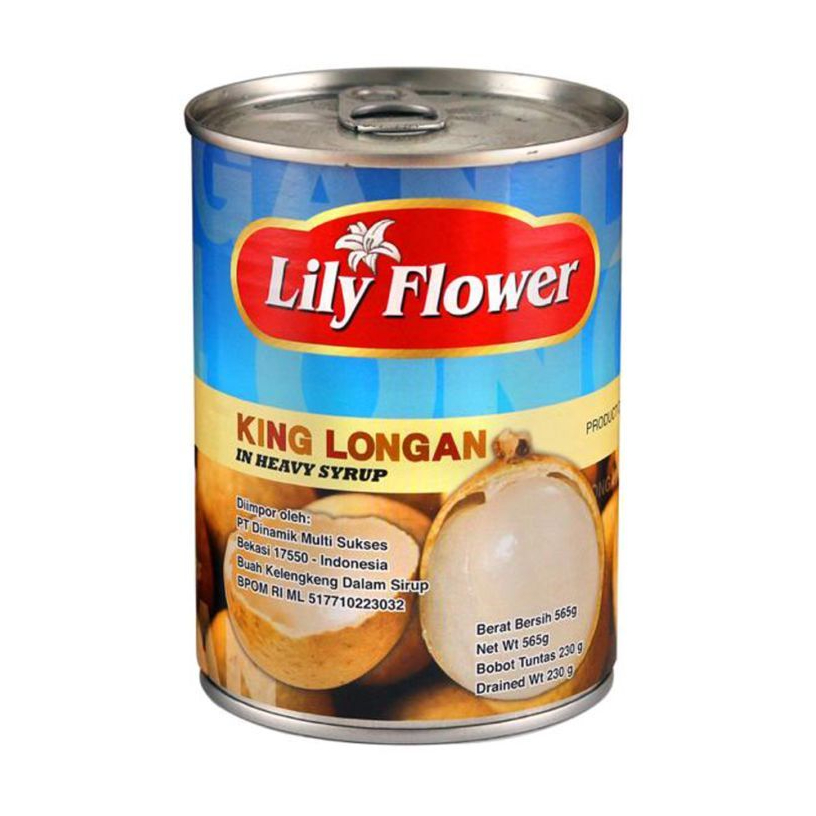 

LILY FLOWER KING LONGAN HEAVY SYRUP CAN 565GR 8851011111962