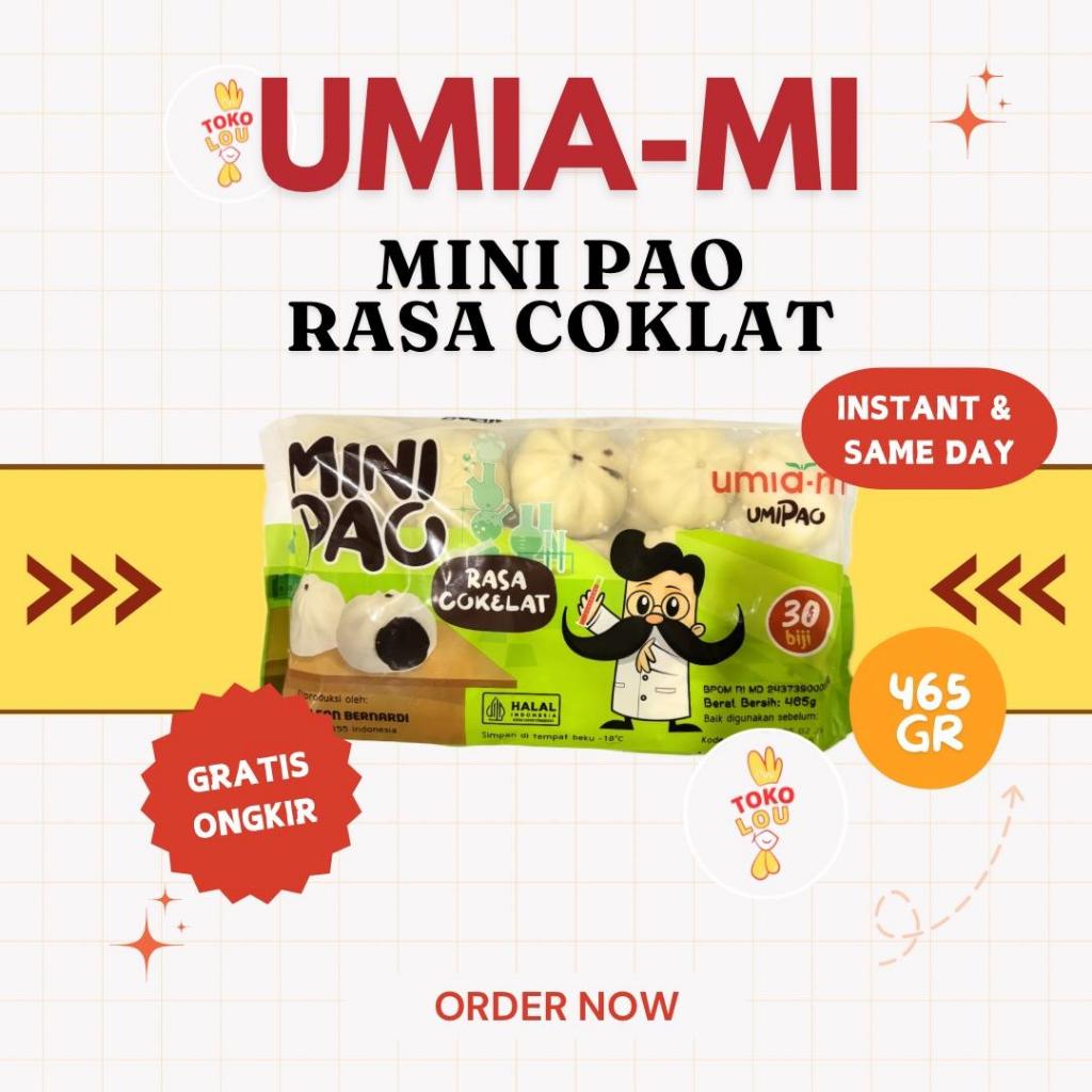 

UMIA-MI MINI PAO RASA COKELAT ISI 30