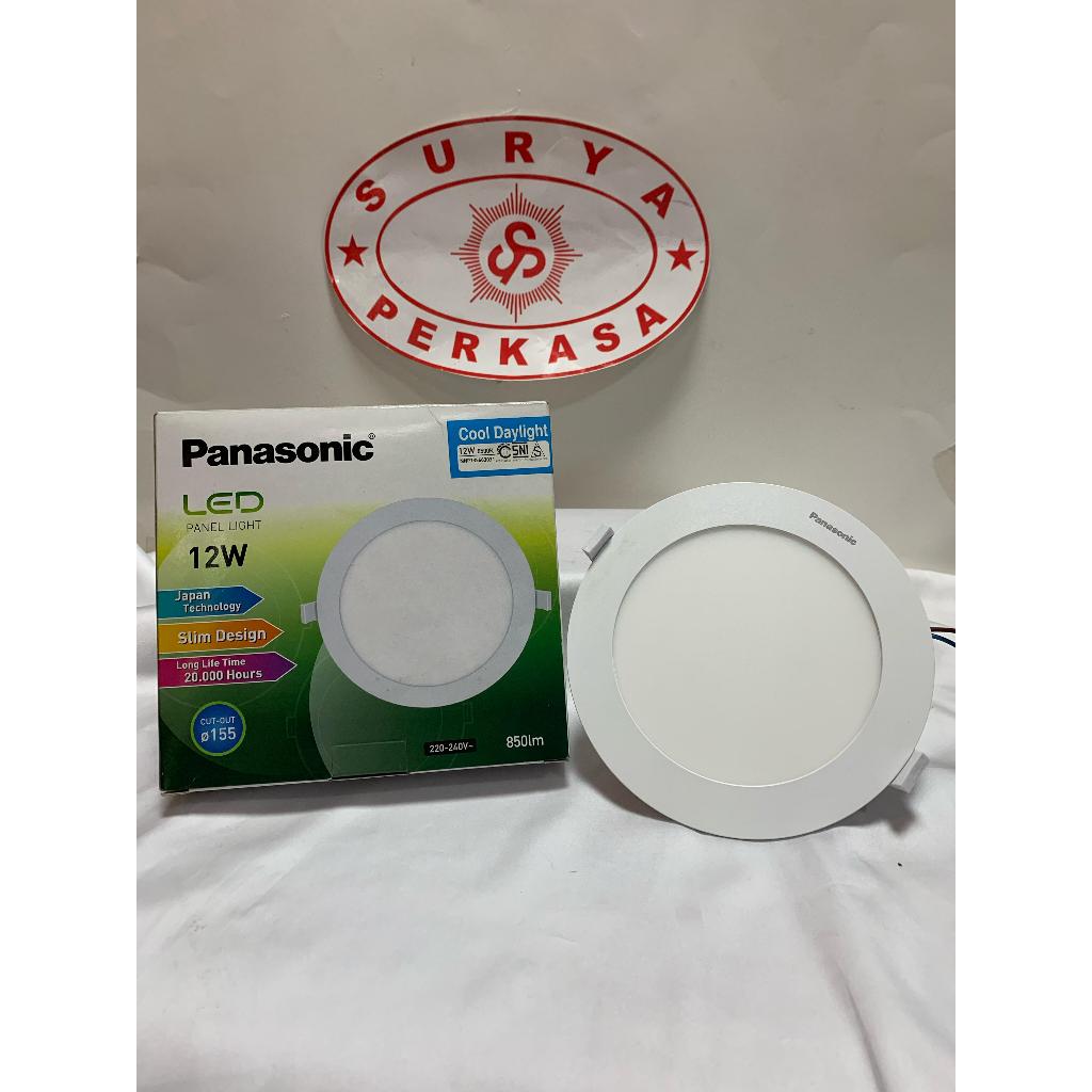 Surya Perkasa PANASONIC LED DOWNLIGHT PANEL PANASONIC BULAT 12 WATT