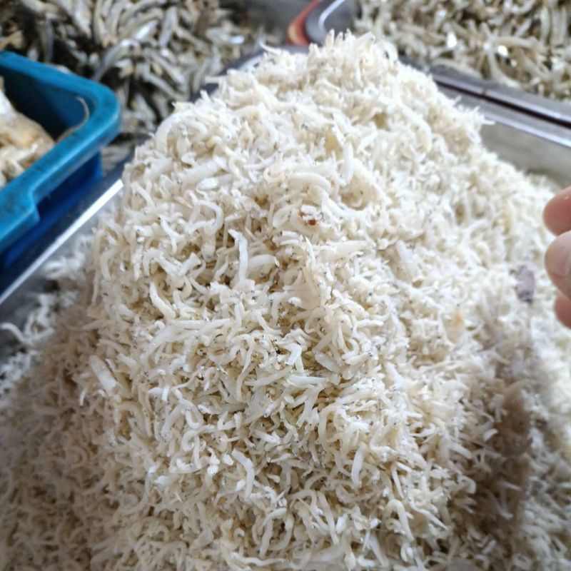 

ikan asin TERI NASI LAMPUNG halus kering tidak terlalu asin
