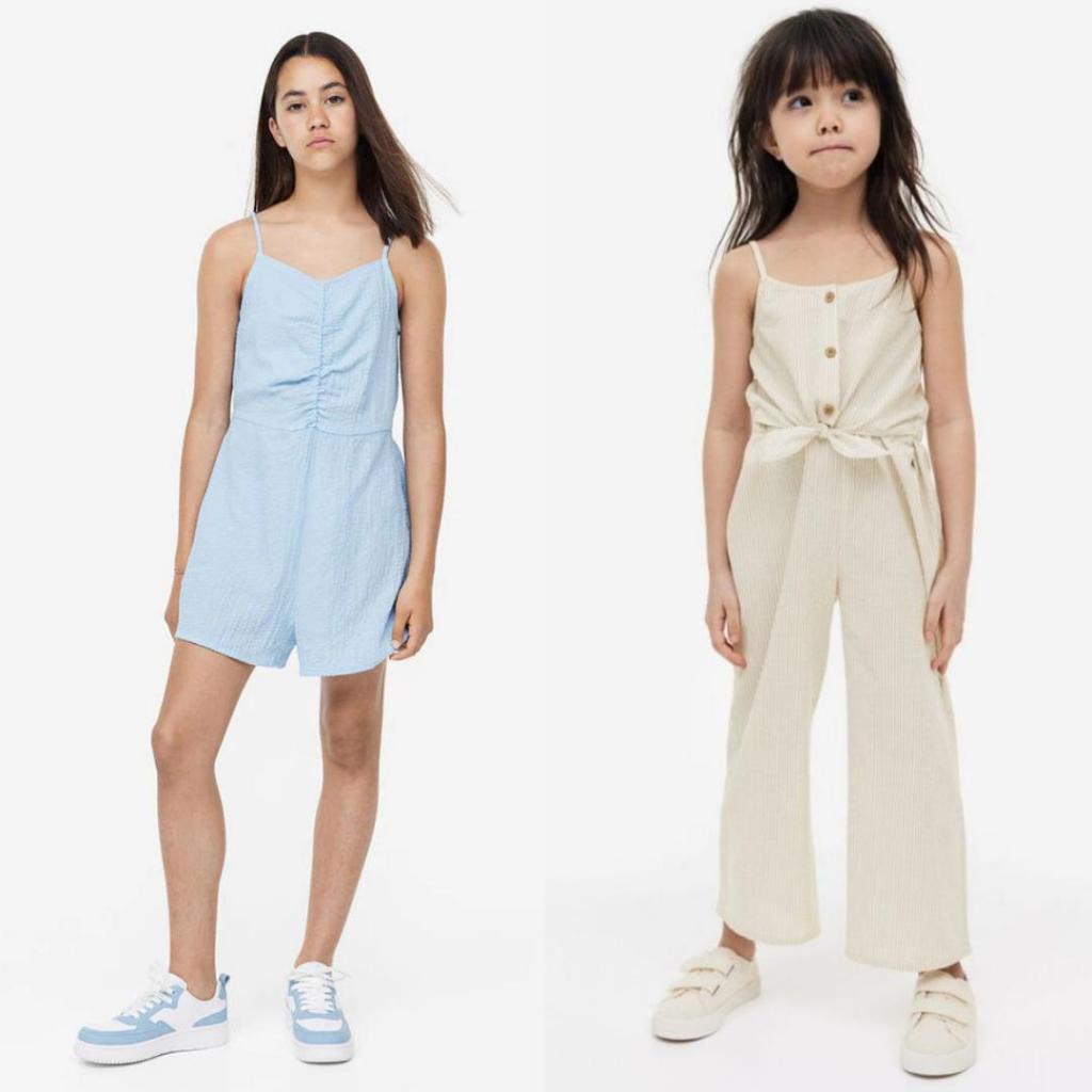 [17754] Hnm Jumpsuit Kutung Anak Cewek
