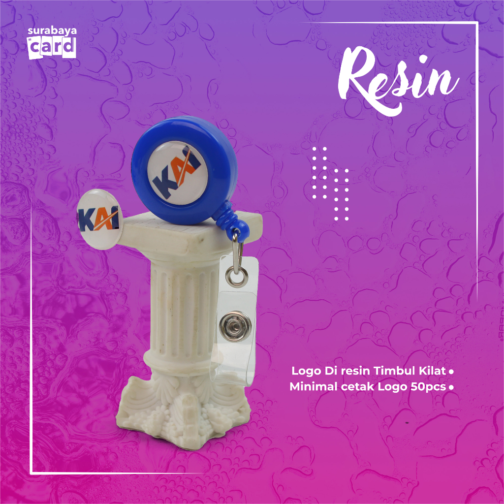 Logo Resin Yoyo stiker logo resin, Cetak Custom