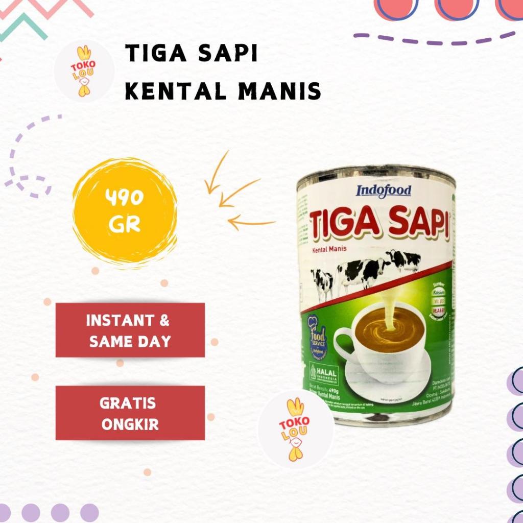 

SUSU TIGA SAPI KENTAL MANIS 490GR