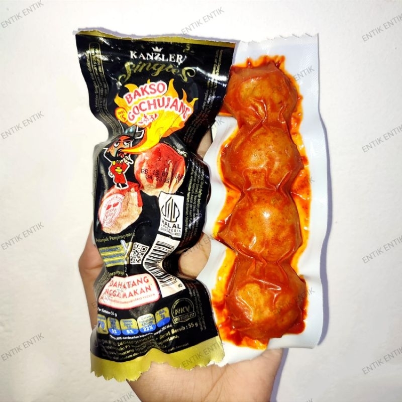 

Kanzler Bakso Singles Ready Varian Original | Keju | Hot