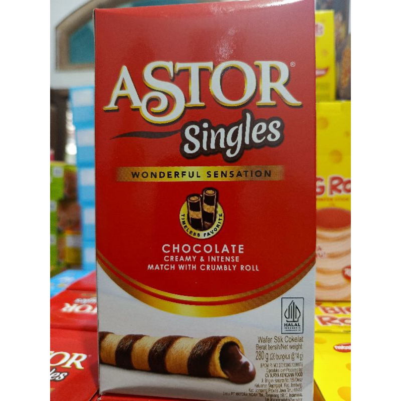 

ASTOR SINGLES BOX ISI 20 PCS