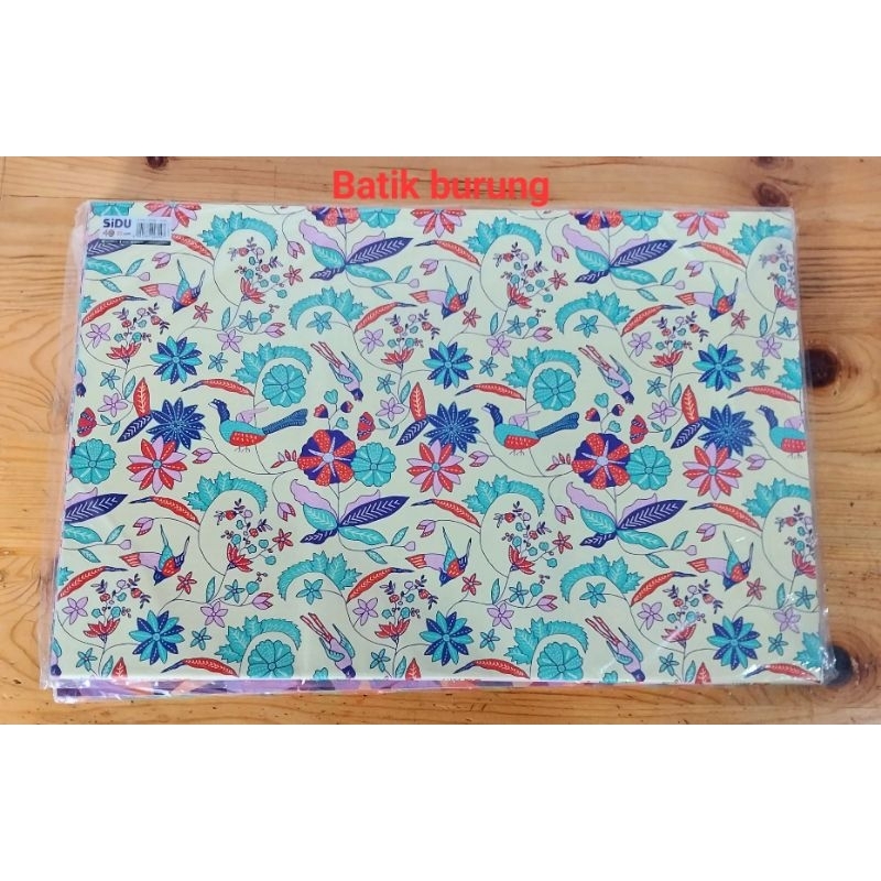 

KERTAS KADO SIDU FANCY & BATIK / 1PACK ISI 50 LEMBAR