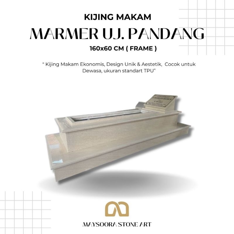 KIJING MAKAM MARMER FRAME 2 TRAP