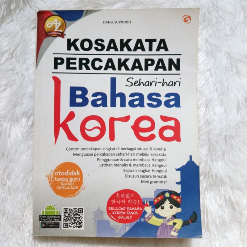 Wts preloved buku "Kosa kata percakapan sehari hari bahasa korea"