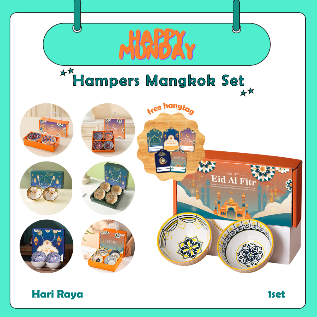 HappyMunday Hampers Mangkok Set Japanese Mangkok Japanese Bowl Set Mangkok Keramik