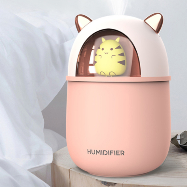 Pikachu Mini Air Humidifier Aromatherapy Oil Diffuser USB Cute Cat Pokemon Pelembab Pengharum Ruanga