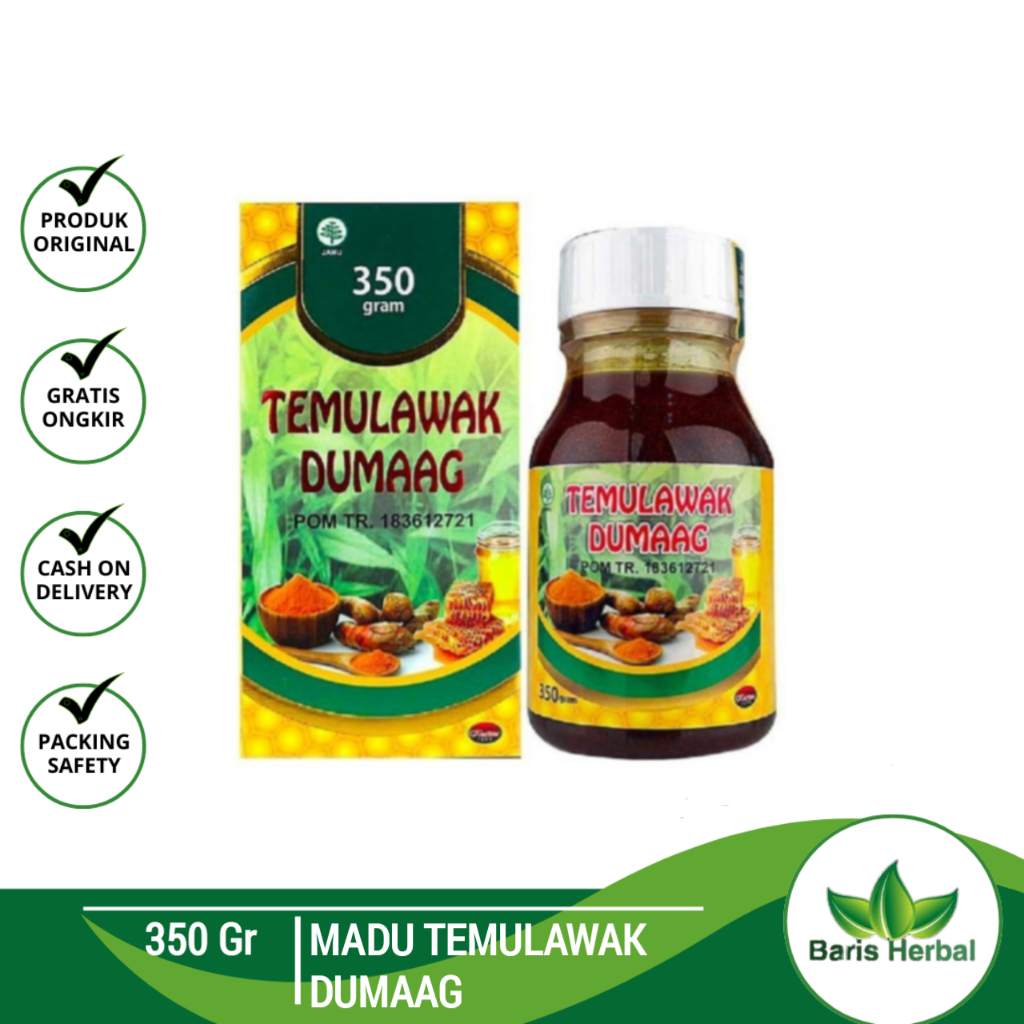 

MADU TEMULAWAK DUMAAG 350 gr | KHARISMA FOOD Madu Maag Kharisma Food