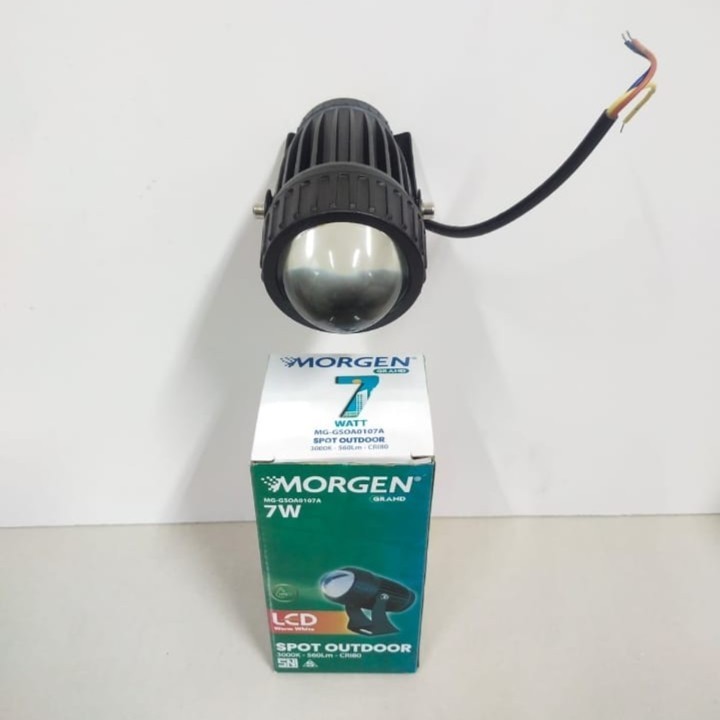MORGEN LED SPOT LAMPU TAMAN SOROT 7W LAMPU SOROT TAMAN 7WATT LED