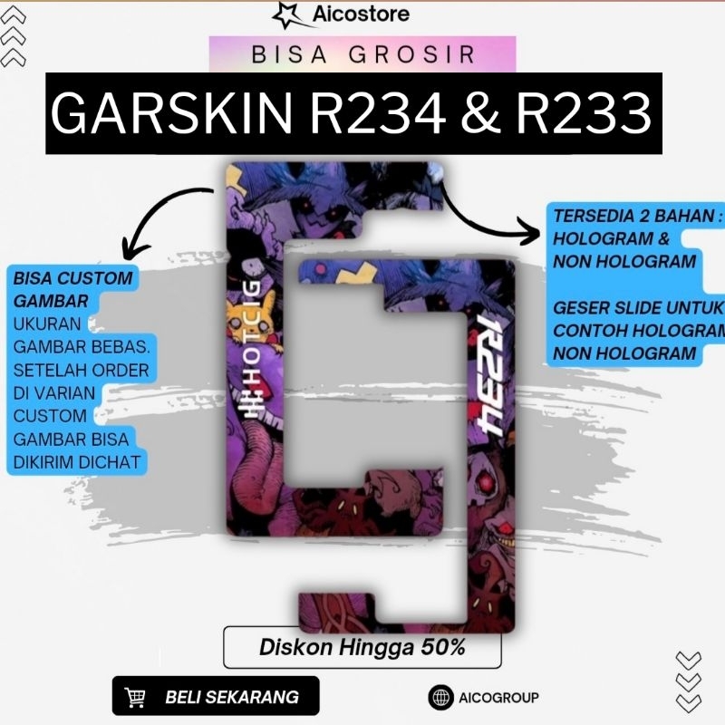 

Stiker Garskin R2+3+4= R2+3+3 Gambar Bisa Custom