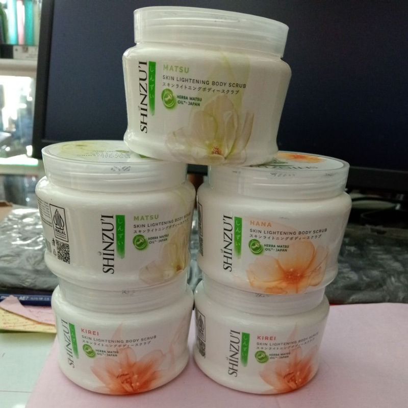 SHINZUI LULUR SCRUB/BODY SCRUB 200GR BESAR