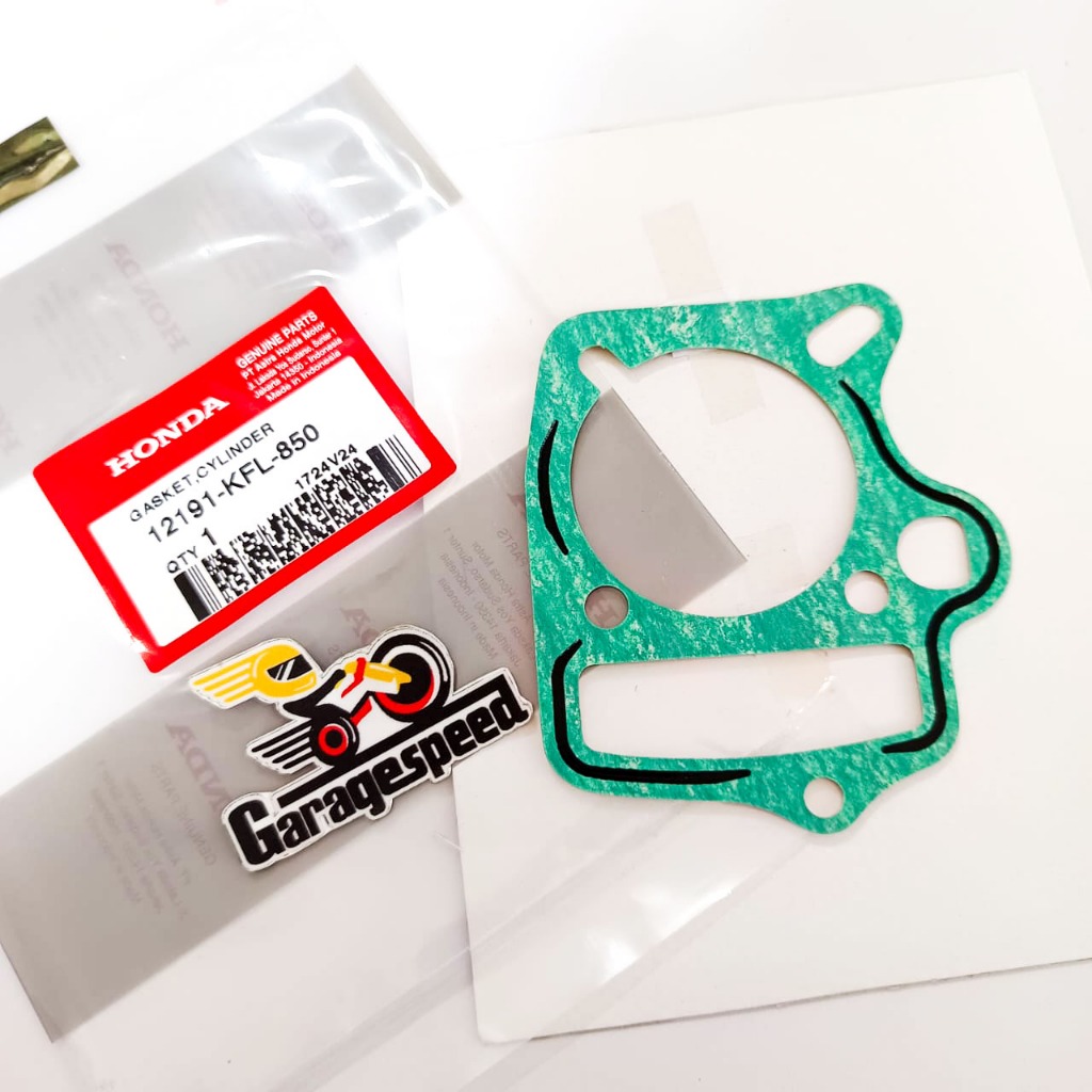 PAKING GASKET BLOK CYLINDER SUPRA FIT REVO LEGENDA ORIGINAL AHM