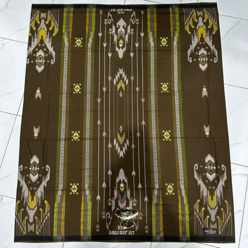 Sarung ABU RIF'AT Songket Motif BHS | Sarung Abu Rifat Motif Songket Sarung Motif BHS Sarung Songket
