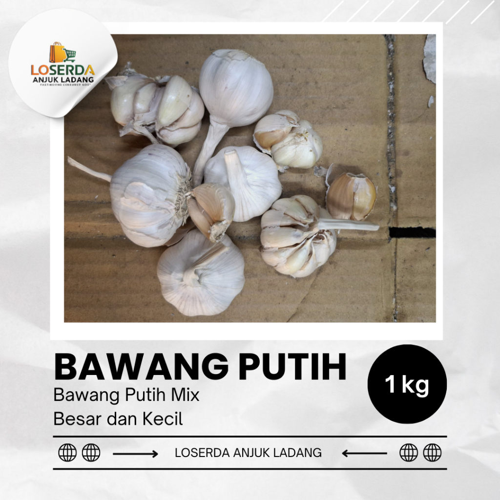 

Bawang Putih Lokal dan Import – Grosir & Eceran Tersedia