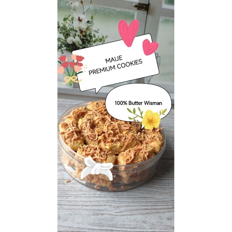 

Maije Cookies Premium Kastengel Spesial Full Butter Wisman