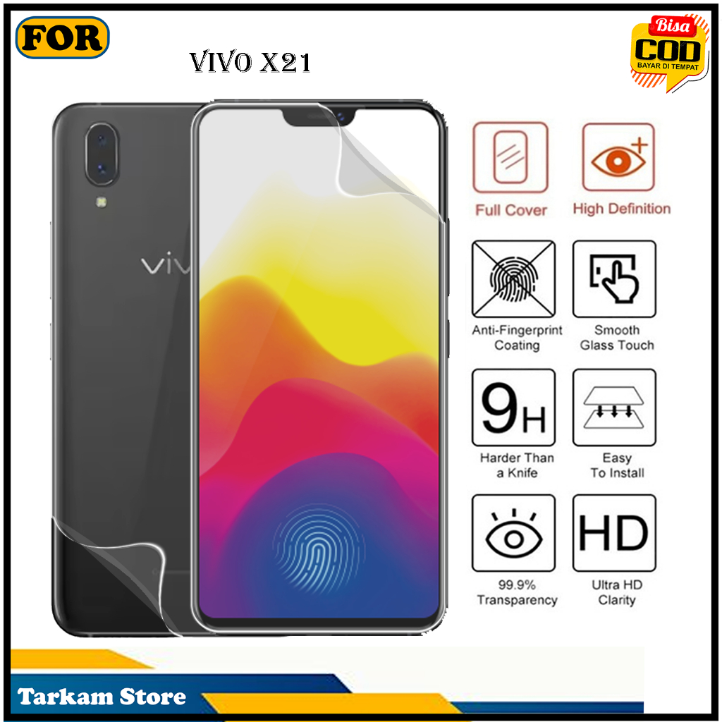 hydrogel antigores VIVO X21/X21 UD/X21 I Ini hydrogel jelly bukan tempered glass ya