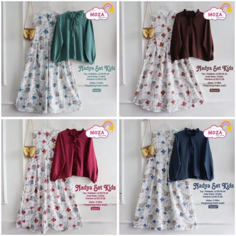 Nadya set kids moza