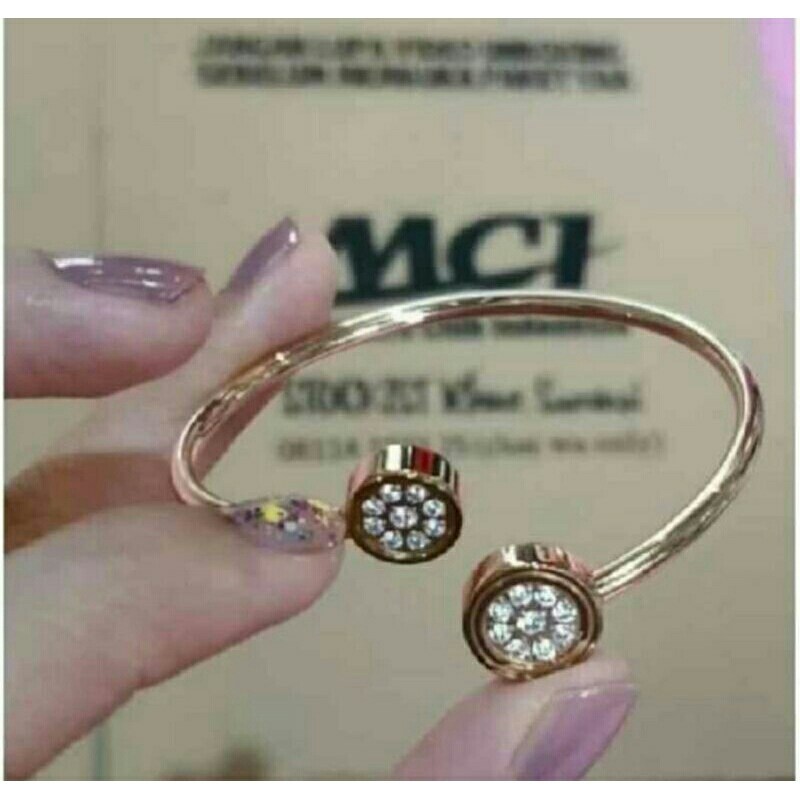 Paket Gelang MCI gold ori