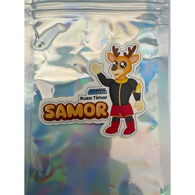 

Stiker Menarik Karakter Rusa Timur Wisata Edukasi