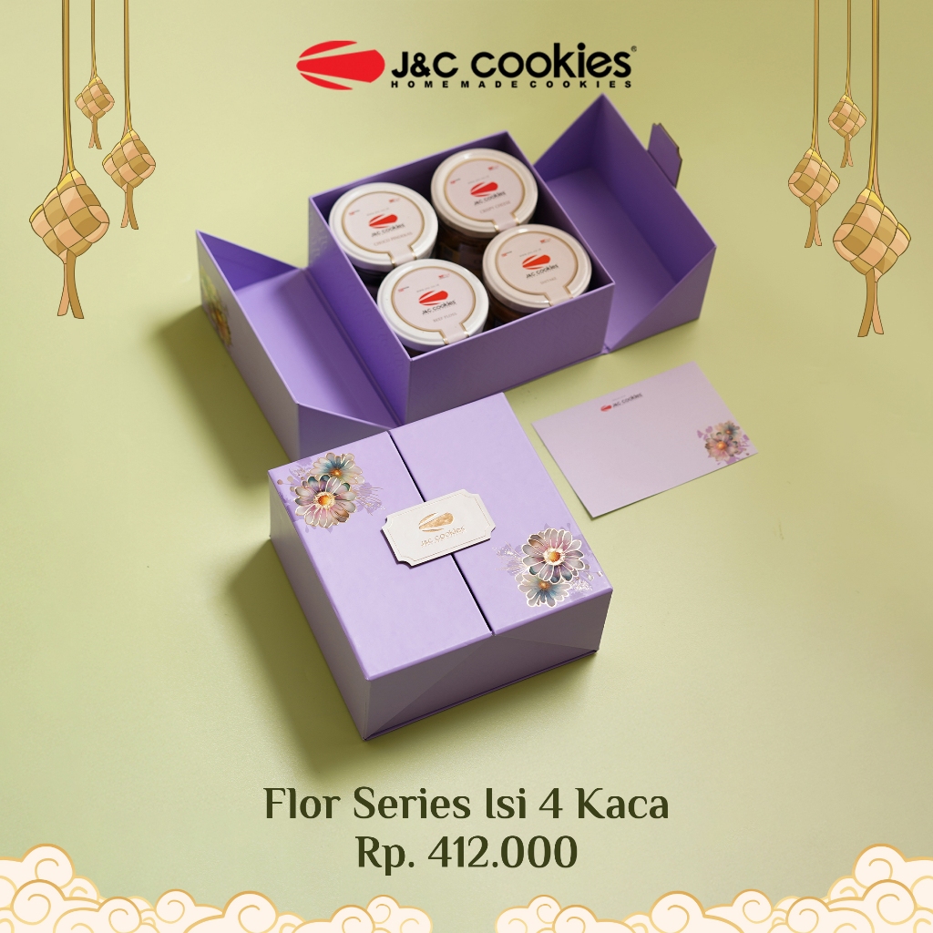

JNC Cookies Hampers Flor Series