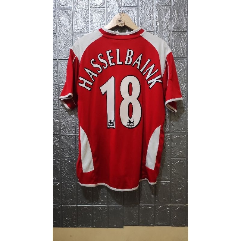 Jersey Original Charlton Athletic 2006/07 HASSELBAINK retro vintage lawas ori asli mulus harga termu