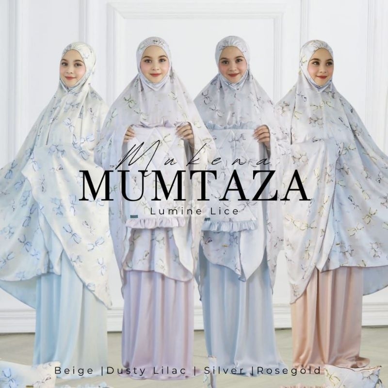 MUMTAZA MUKENA SILK MOTIF TERBARU BY RAISA HIJAB/MUKENA RAYA TERBARU 2025/MUKENA SATIN SILK MOTIF
