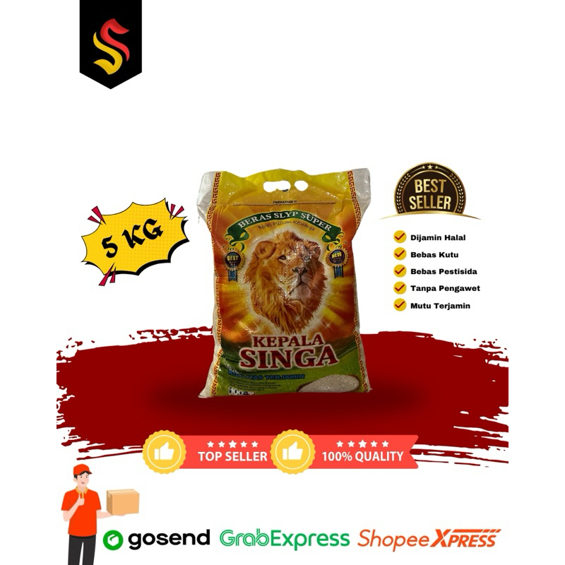

Beras Pulen Kepala Singa - 5 Kg