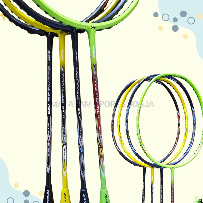 Raket Badminton Dunlop Bionize Series Original