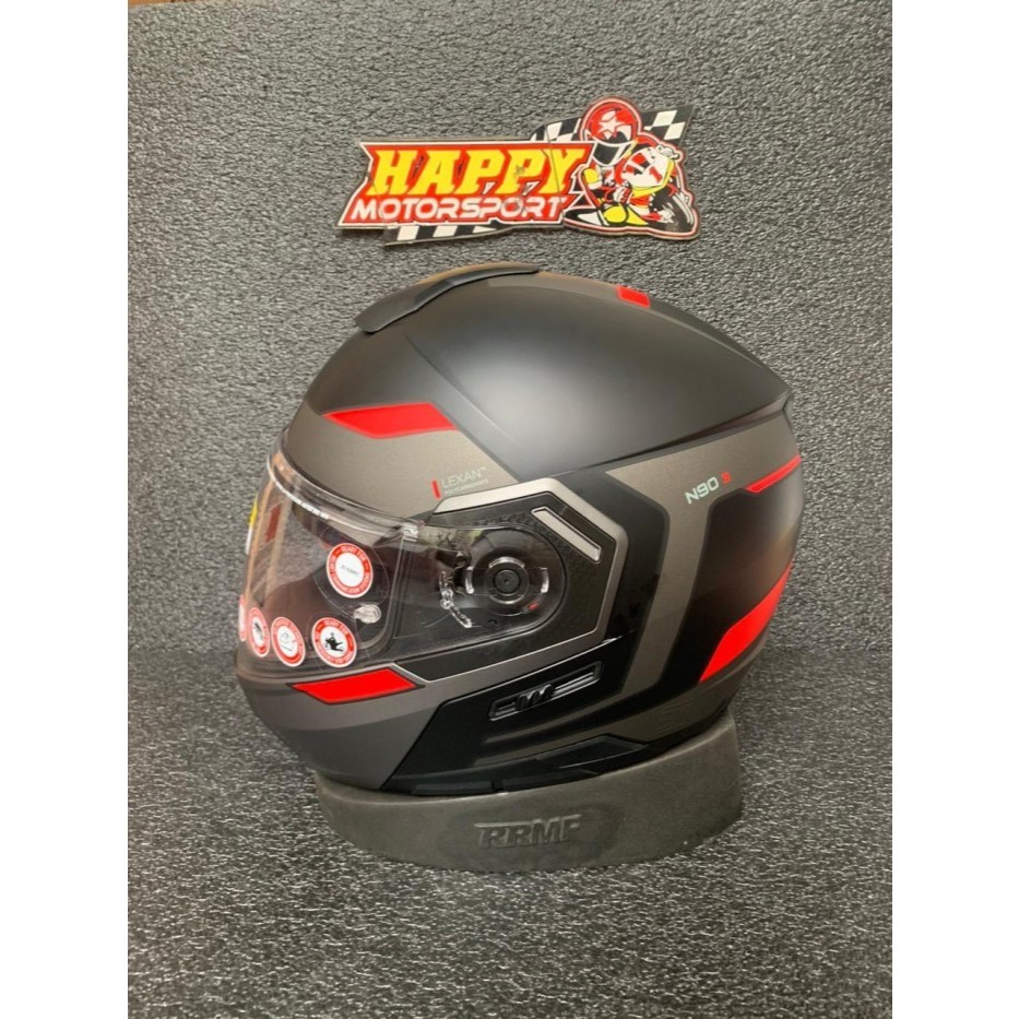 Helm Nolan N903 Reflector N-Com Flat Black