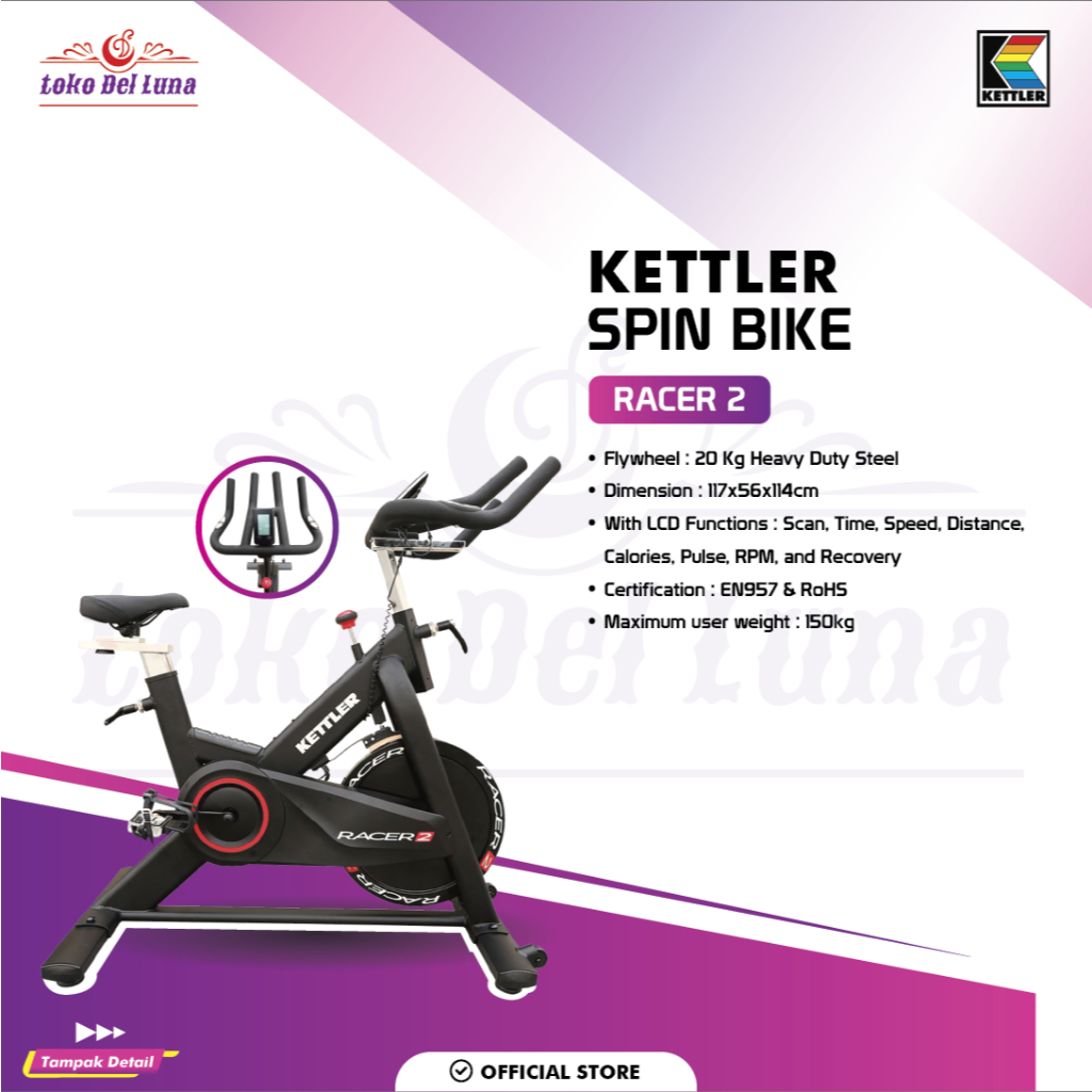 Spinning bike KETTLER SPIN BIKE RACER 2