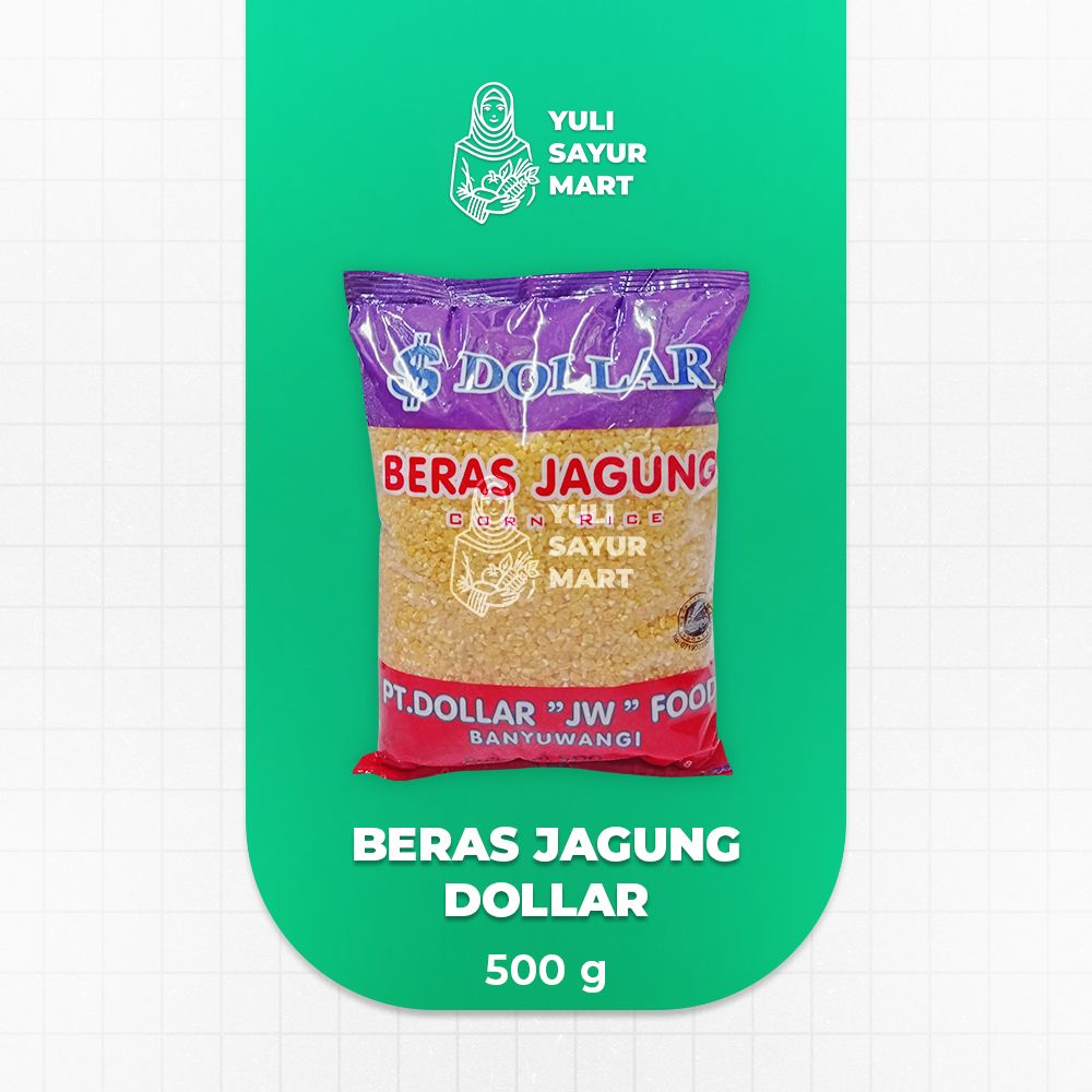 

Beras Jagung Cap Dollar 500g - Yuli Sayur Mart