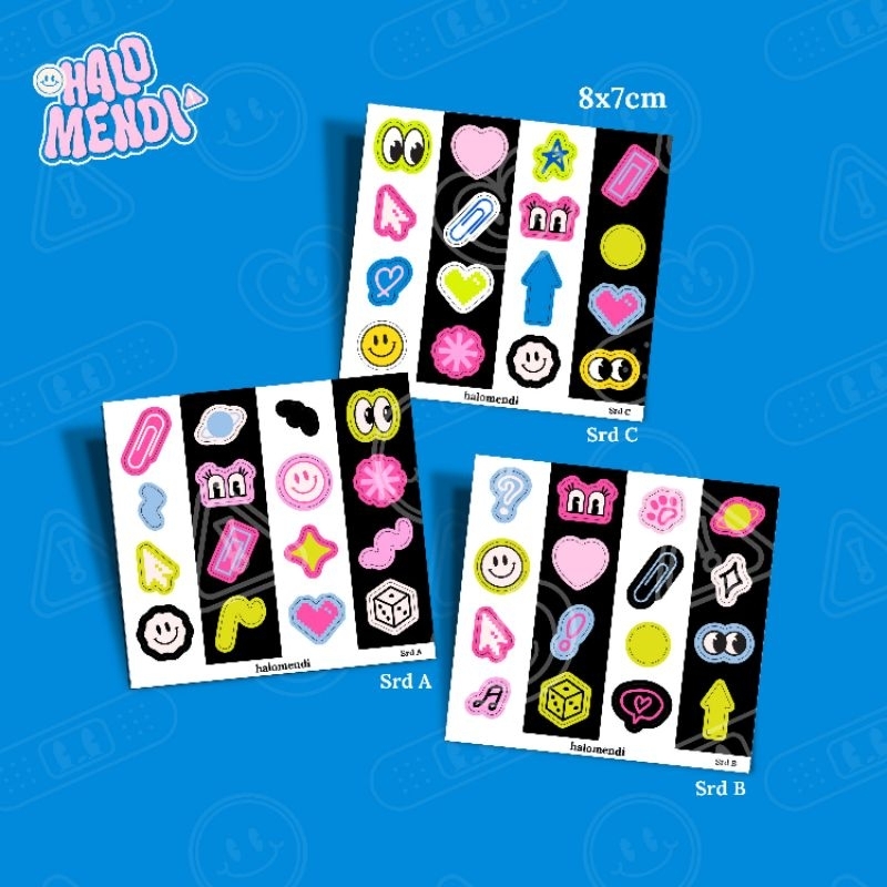 

SRD - Sticker Sheet "Kecil" l Vinyl Doff