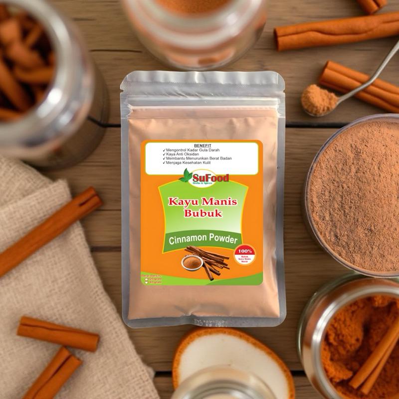 

KAYU MANIS BUBUK (Cinnamon Powder) 60 Gram,l
