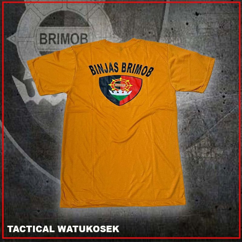 Kaos Binjas Brimob Kaos binjas Pusdik Brimob kaos binjas brimob watukosek