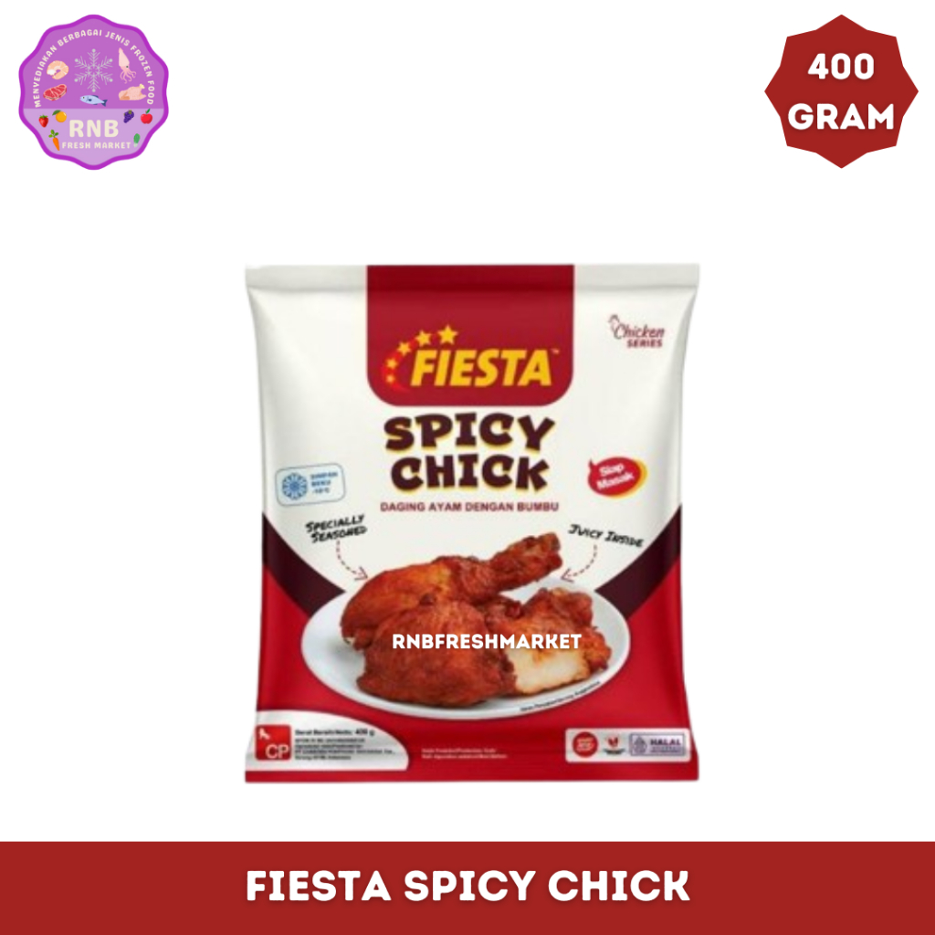 

Fiesta Spicy Chick Netto 400 Gram